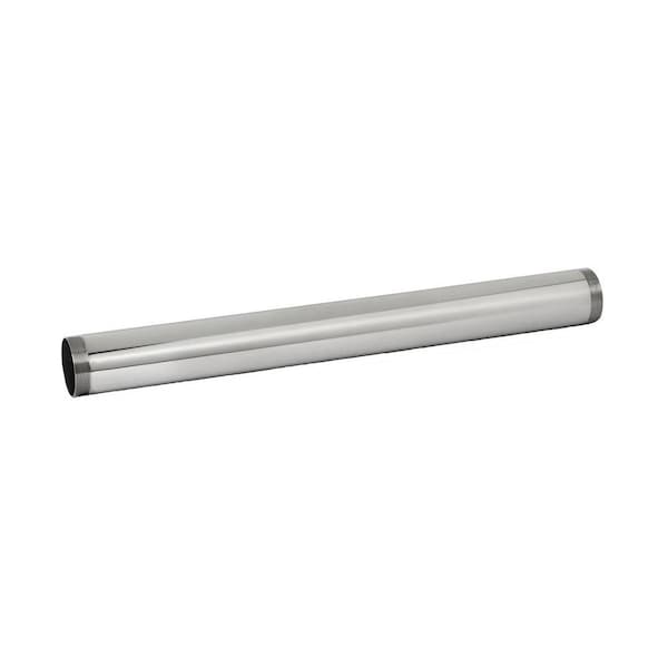 Thrifco Plumbing 22 Gauge 1-1/4 Inch x 12 Inch Chrome Plated Brass Tubular Exten 4400632 - main